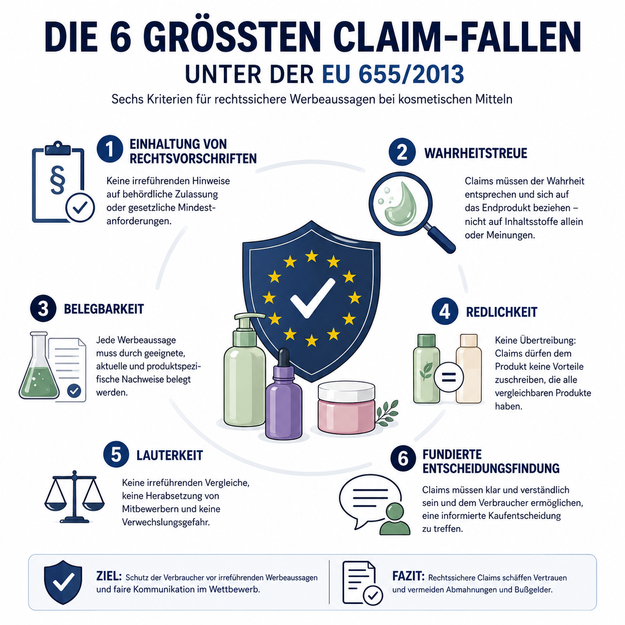 Die 6 größten Claim-Fallen unter der EU 655/2013
